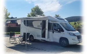 Miete für 1 Woche Urlaub im Reisemobil für 4 Personen