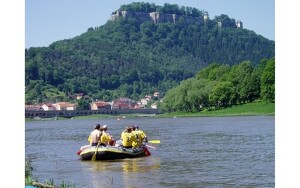 Paddeln auf der Strecke Schmilka nach Wehlen für 6 Personen