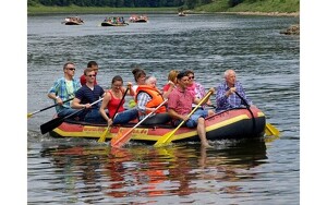 Paddeln auf der Strecke Schmilka nach Wehlen für 8 Personen