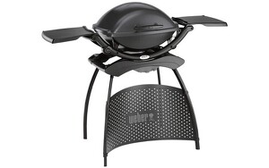 Weber Stand-Elektrogrill Q 2400 Dark Grey mit 2.200 W