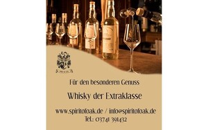 Gutschein für eine Person zu einem Whisky - Tasting in Straßberg