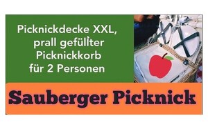 Sauberger Picknickvergnügen für 79,- €