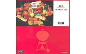 Gutschein für einen Weber Grillkurs im Gartencenter Bornemann