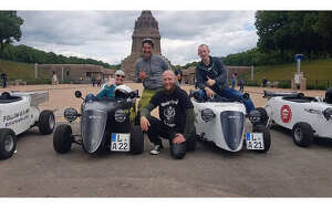 Hot Rod City Tour durch Leipzig für 1 Person