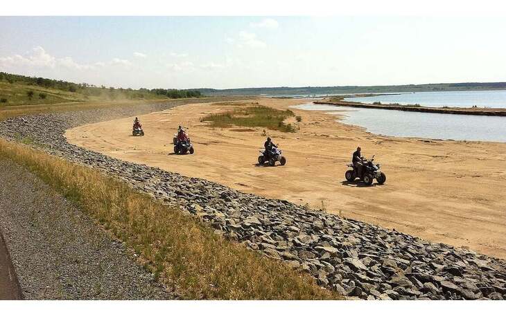 Quad fahren in der Leipziger Seenlandschaft für 1 Person