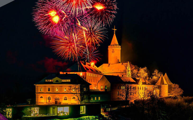 Ein Silversterticket für die Leuchtenburg