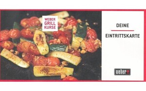 Gutschein für einen Weber Grillkurs im Gartencenter Bornemann