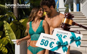 Gutschein für den bruno banani Onlineshop im Wert von 50,- €