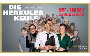 2 Karten DIE HERKULESKEULE - 9m² - 800 kalt Das große WG-Casting